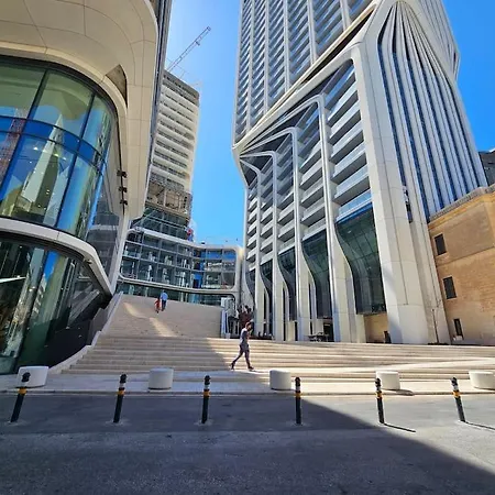 Appartement Mercury-tower With Pool San Ġiljan