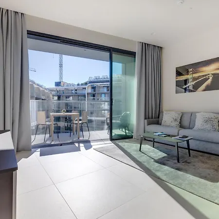 Appartement Mercury-tower With Pool San Ġiljan